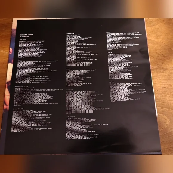 Elliott Smith Vinyl Record either/or - Picture 3 of 4